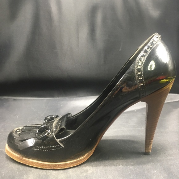 Gucci Black Leather Pumps - Picture 3 of 13